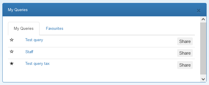 Reporting dashboard dashlets