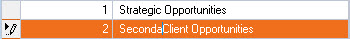 Row in edit mode showing pen icon