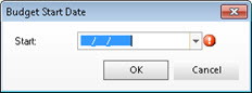 start date dialog