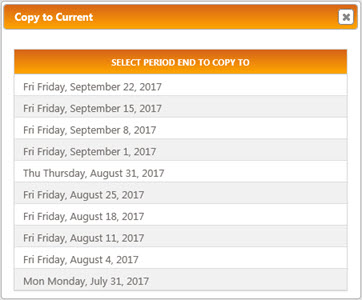 Copy to Current window.