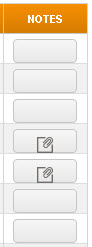 Notes column showing notes icons on 2 rows